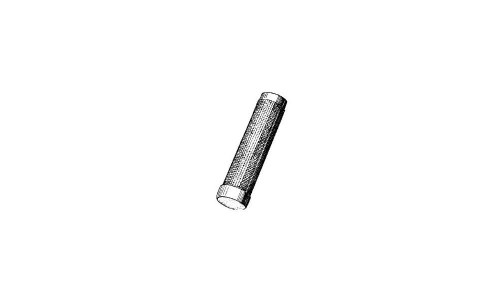 Ariete Paire de Poignée, couleur gris Ø 24 mm pour Vespa 125 1948-1950 DAL V1T AL V15T