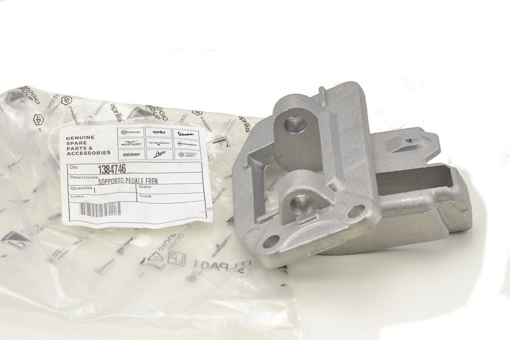 PIaggio original soporte pedal del freno vespa PX 125/150/200 E, PX 125 30