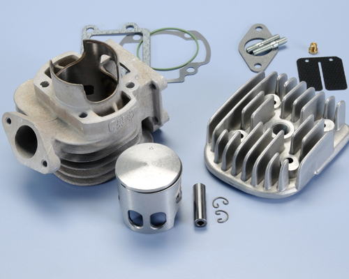 Polini zylinder aus aluminium für Aprilia Amico 50, MBK Booster 50, Yamaha BWS 5