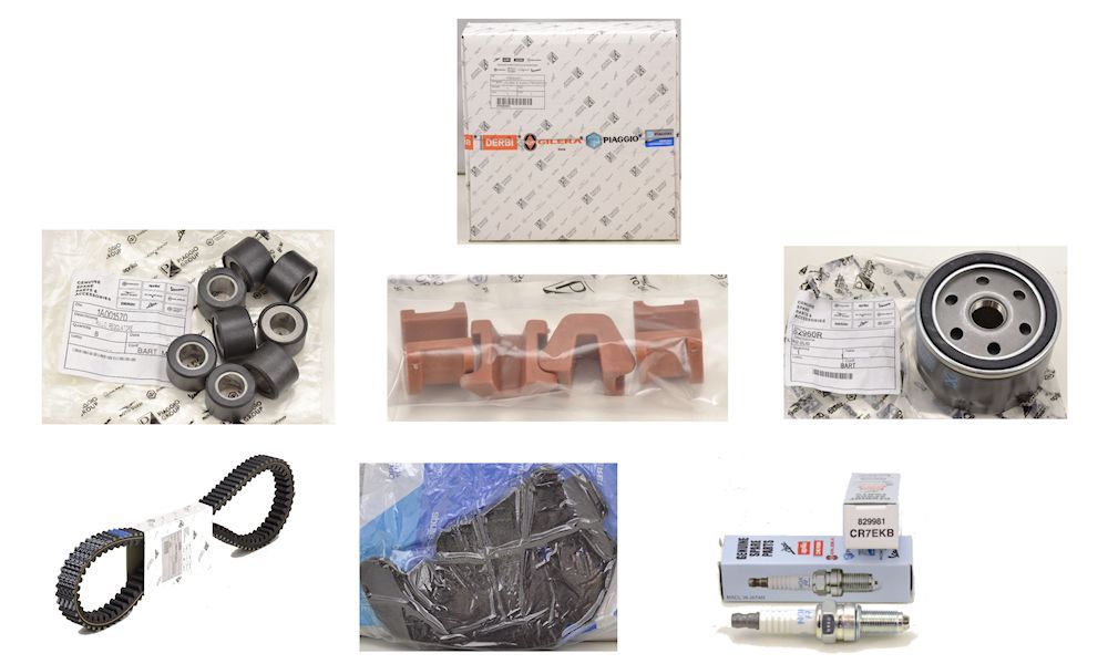REDUCED WEAR AND MAINTENANCE KIT MP3 500 LT /SPORT/BUSINESS