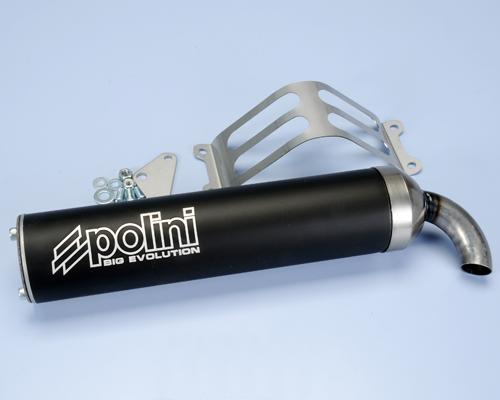 Polini endschalldämpfer 400 mm für Auspuff Big Evolution für Piaggio ZIP 50 SP, 