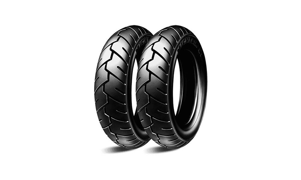 Michelin Reifen Vorne/Hinten S1 80/90 - 10 