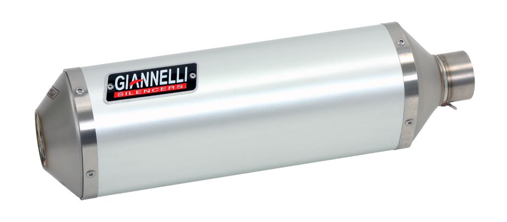 Giannelli kit Ipersport silencer aluminium with racing link pipe approved for KYMCO AK 550 