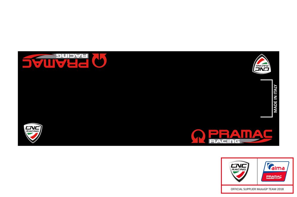 CNC Racing Garagent Teppich 220 cm x 80 cm Pramac Racing limited edition