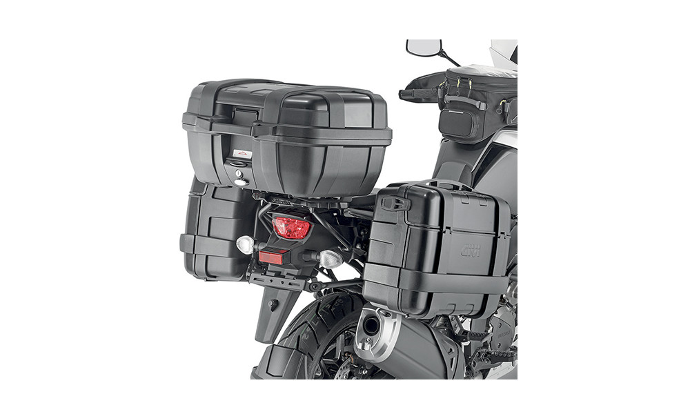 Givi Stahlrohr-Seitenkofferträger PL ONE-FIT für MONOKEY top case für Suzuki V-S