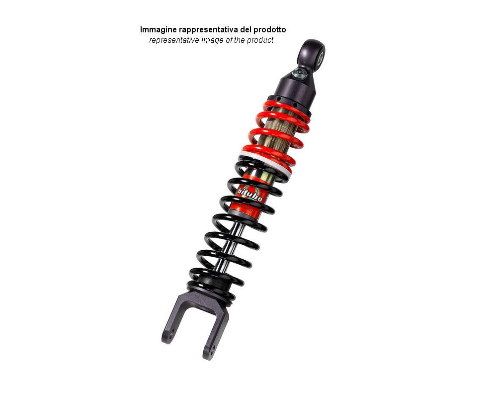 Bitubo Mono Amortiguador trasero color rojo/negro Piaggio Vespa LX 125/150