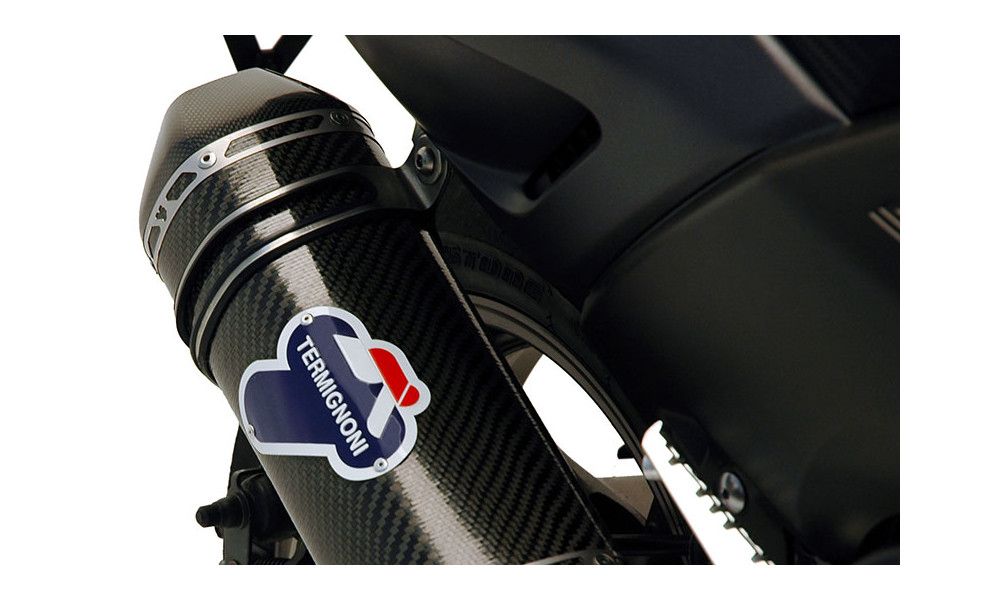 Termignoni Relevance Silencer approved in carbon for Yamaha T-MAX 530