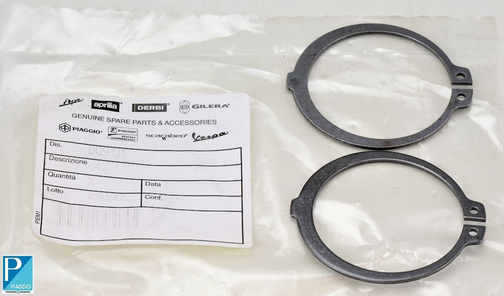 PIAGGIO SEEGERRING ORIGINAL FÜR GETRIEBE APE MIX 50 2T, APE P50, APE TM 703 220 