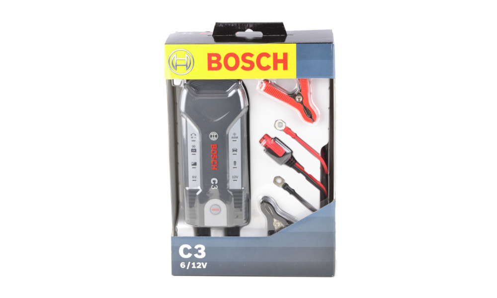 BATTERY CHARGER BOSCH C3 6/12 VOLTS