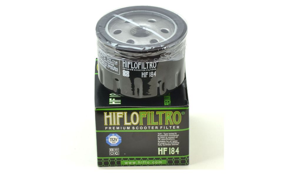 Hiflofiltro Filtre à l&#39;huile HF184 pour Piaggio MP3/Beverly 400/500 Gilera Nexus/Fuoco