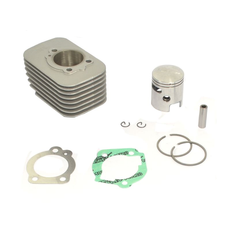 Athena Kit cylindre grand alesage 63 cc axe de piston Ø 10 pour Piaggio Free 50, Ciao PX/Teen/FL, SI FL2 /Mix