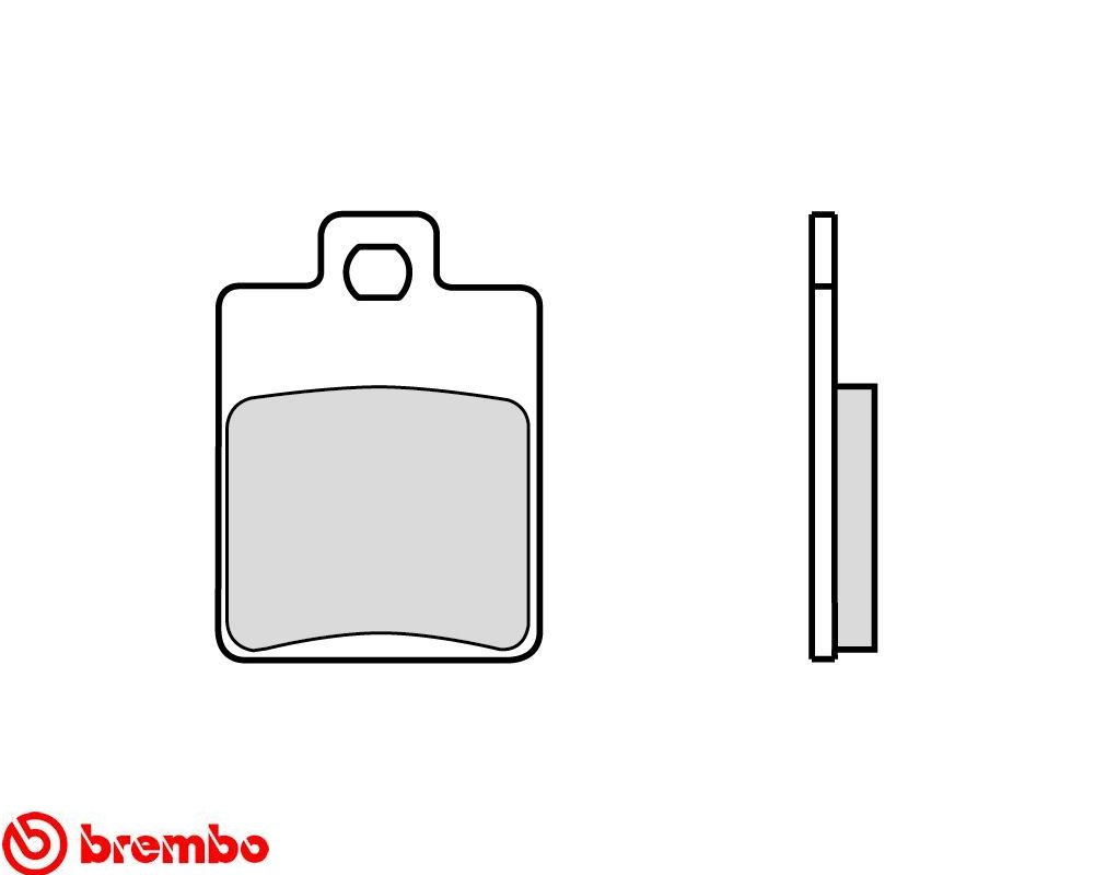 Brembo Sinter brake pads Scooter front/rear Derbi SONAR 50 