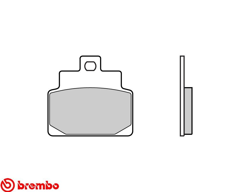 Brembo Sinter brake pads Scooter front/rear Aprilia SCARABEO