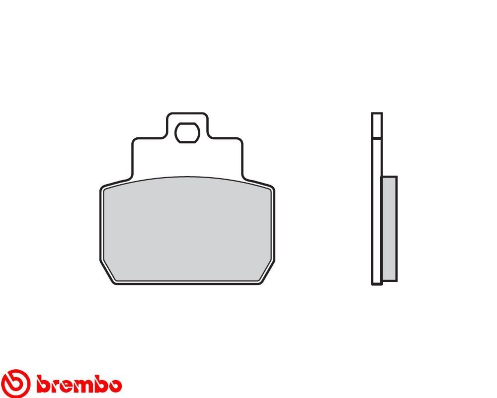 Brembo Pastiglie dei freni sinterizzate Scooter Piaggio MP3 250 
