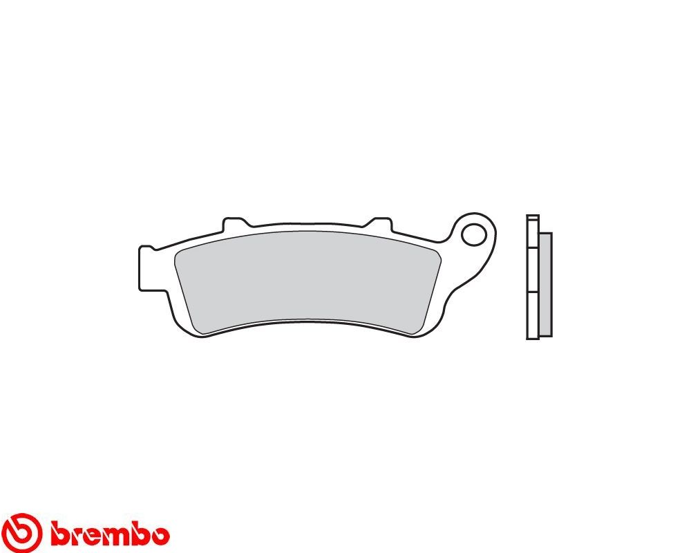 Brembo Sinter brake pads Scooter front Honda argent WING 40