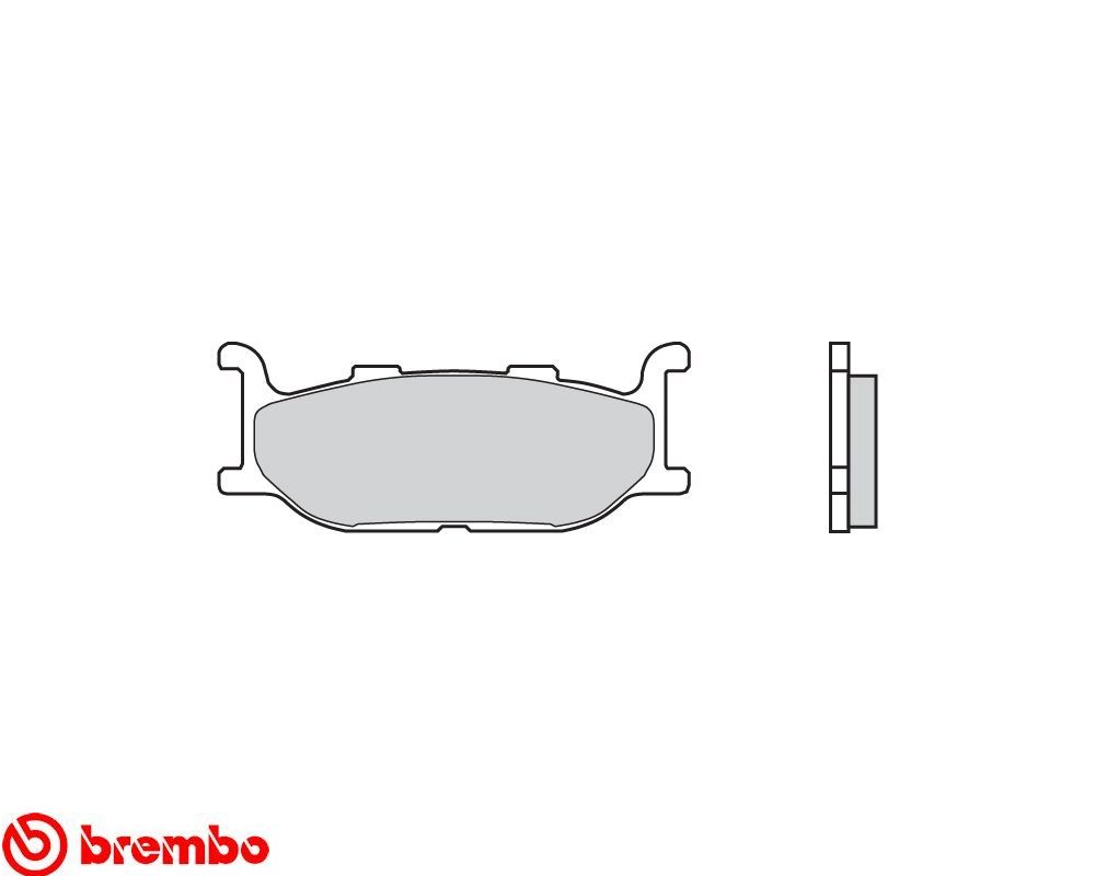 Brembo Sinter brake pads Scooter front Yamaha MAJESTY 400 