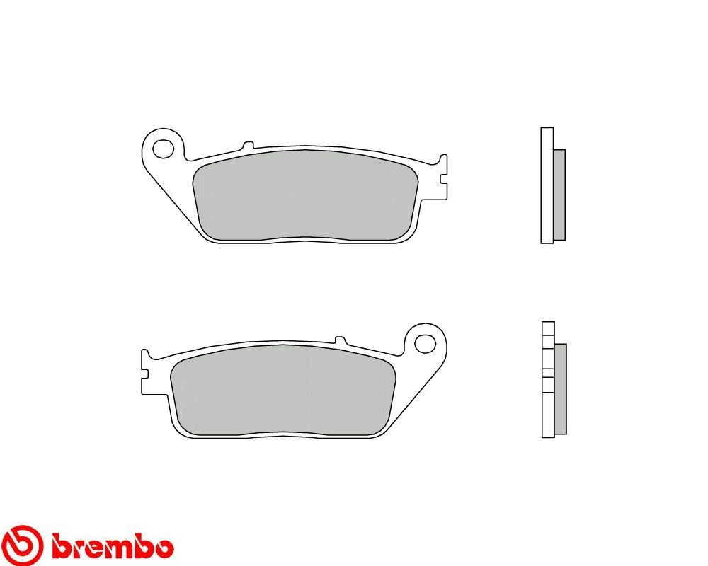 Brembo Sinter brake pads Scooter front BMW C 600 SPORT 600 
