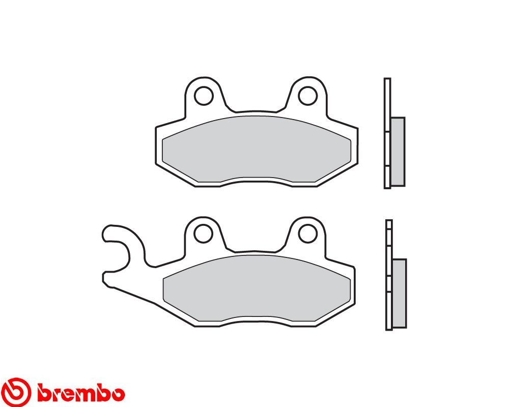Brembo Sinter brake pads Scooter front/rear Peugeot GEOSTYLE
