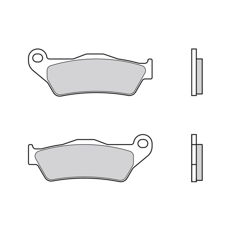 Brembo Brake pads Road Carbon Ceramic Aprilia MX 125 Supermotard
