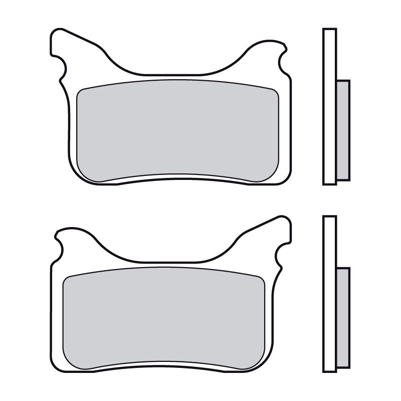 Brembo Brake pads Sinter MX/SM front for Aprilia SXV 450