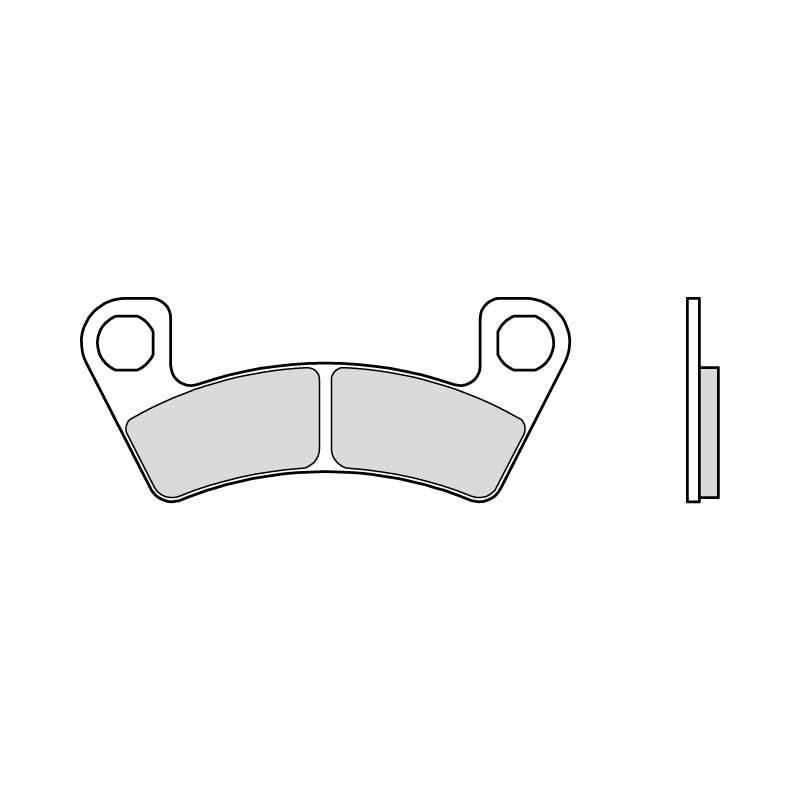 Brembo Sinter brake pads off road Arctic cat Wildcat Sport 