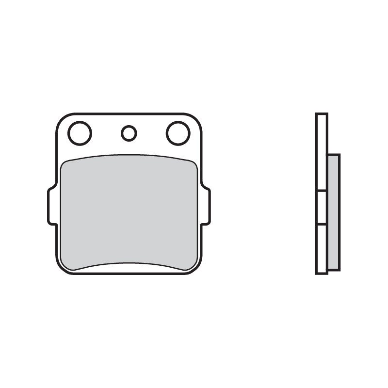 Brembo Brake pads Semi-Metal front for Honda CRM R 75