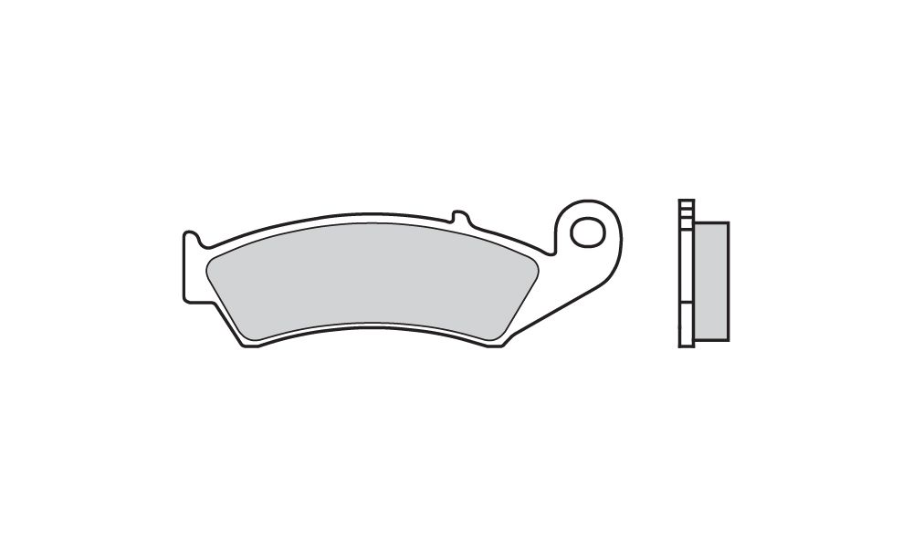 Brembo Brake pads Carbon Ceramic rear for Honda RVF RR 400