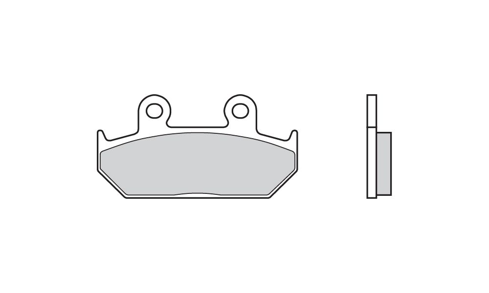Brembo Brake pads Carbon Ceramic front for Honda CB TT 125