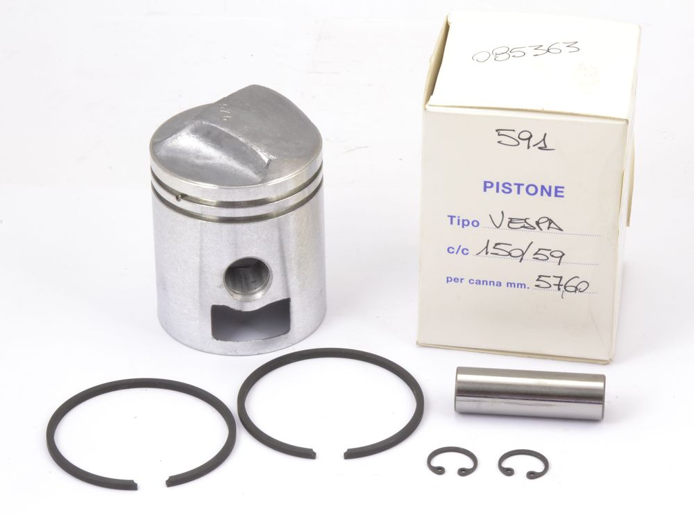 PISTON ASSY VESPA 150cc 1958-1960 Piaggio originale