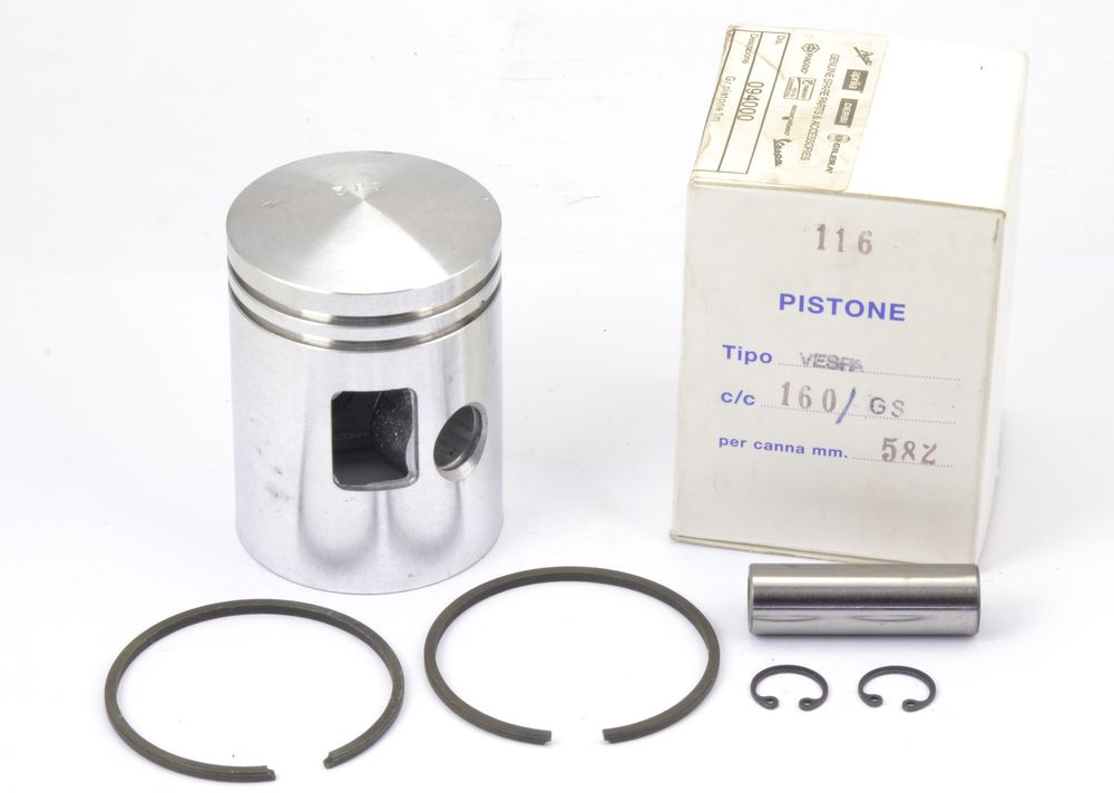 PISTON ASSY VESPA 160GL 1962-1964 Piaggio originale