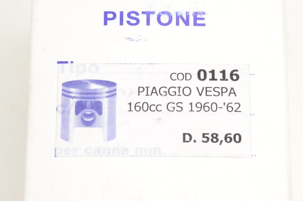 PISTON KIT 3 O/S POUR VESPA 160 GS - 094002