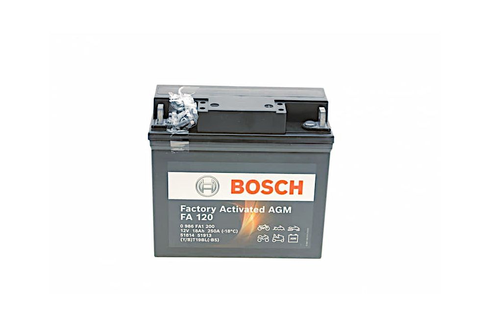 BATERIA BOSCH PREACTIVADA FA120 12V, 18AH, 250A