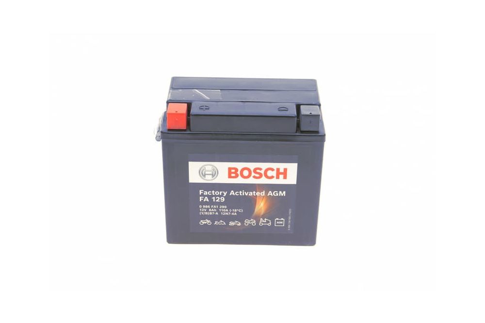 BATTERIE BOSCH PRÉACTIVÉE FA129 12V, 8AH, 110A