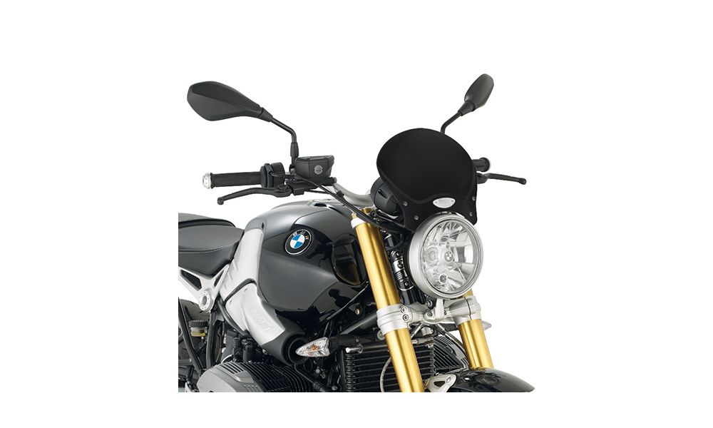 Cupolino Givi universale per motocicli nAKed nero anodizzato 20,5x26,5 cm