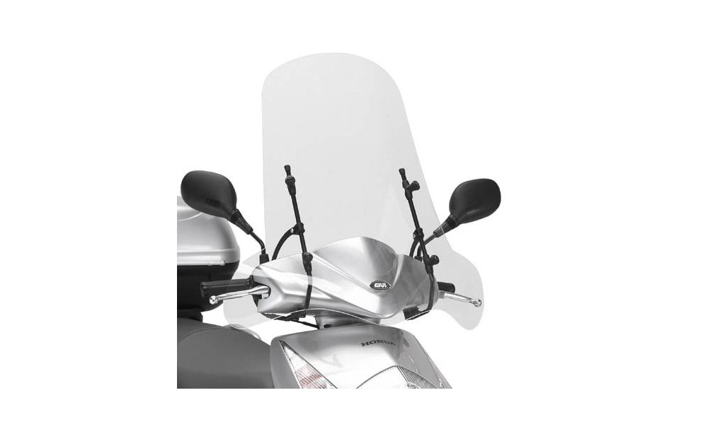 Givi Windschild transparent 66x68 cm für Honda Dylan 125/150, MBK Flame X 125