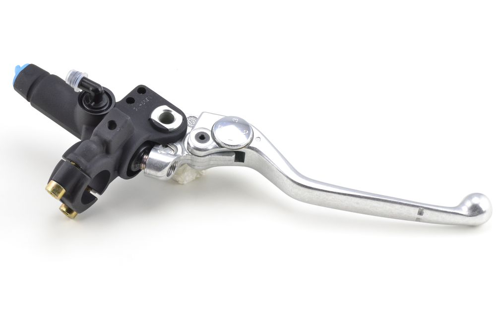Brembo Pompa freno PS 16 colore nero leva regolabile argentata
