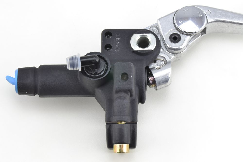 Brembo Pompa freno PS 16 colore nero leva regolabile argentata