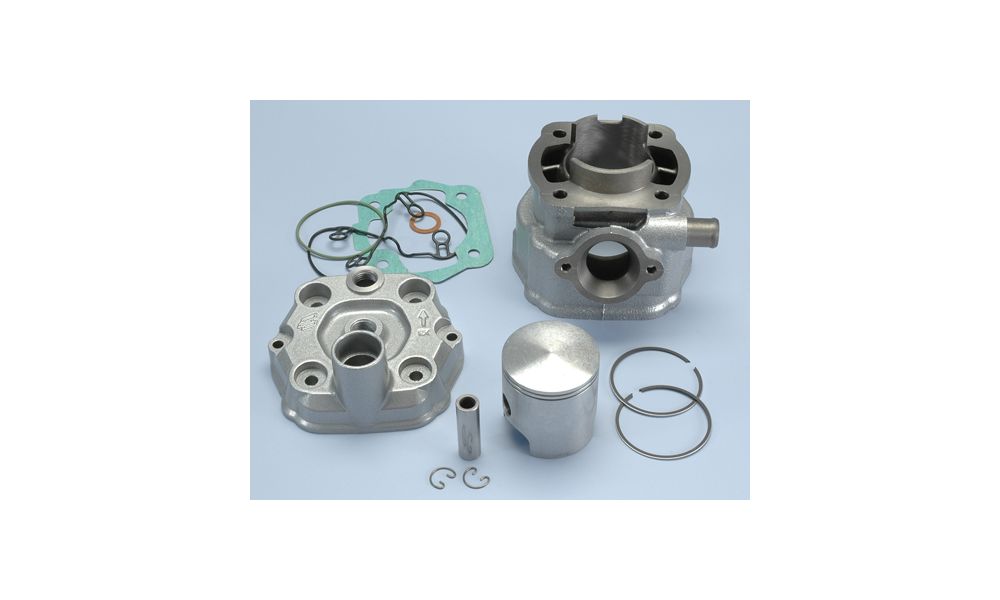 Polini Kit cylindre 78,6 cc. fonte pour Bultaco Astro ,Lobito, Derbi GPR ,Gpr Nude ,Gpr Racing ,Senda DRD R ,Senda DRD Sm ,Senda Extreme ,Senda Extreme Sm ,Senda R, Gilera Gsm ,H@K ,Zulu,RCR ,SMT