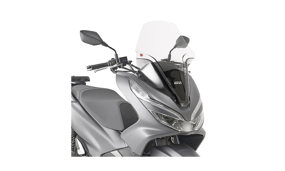 Givi spoiler Honda PCX 125 &#39;18-&#39;19 trasparent