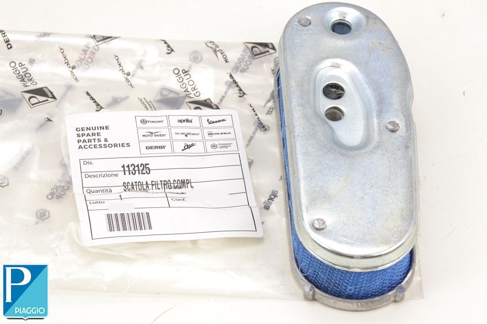 SCATOLA FILTRO ARIA VESPA 125 TS/150 SPRINT V/180 ORIGINALE PIAGGIO