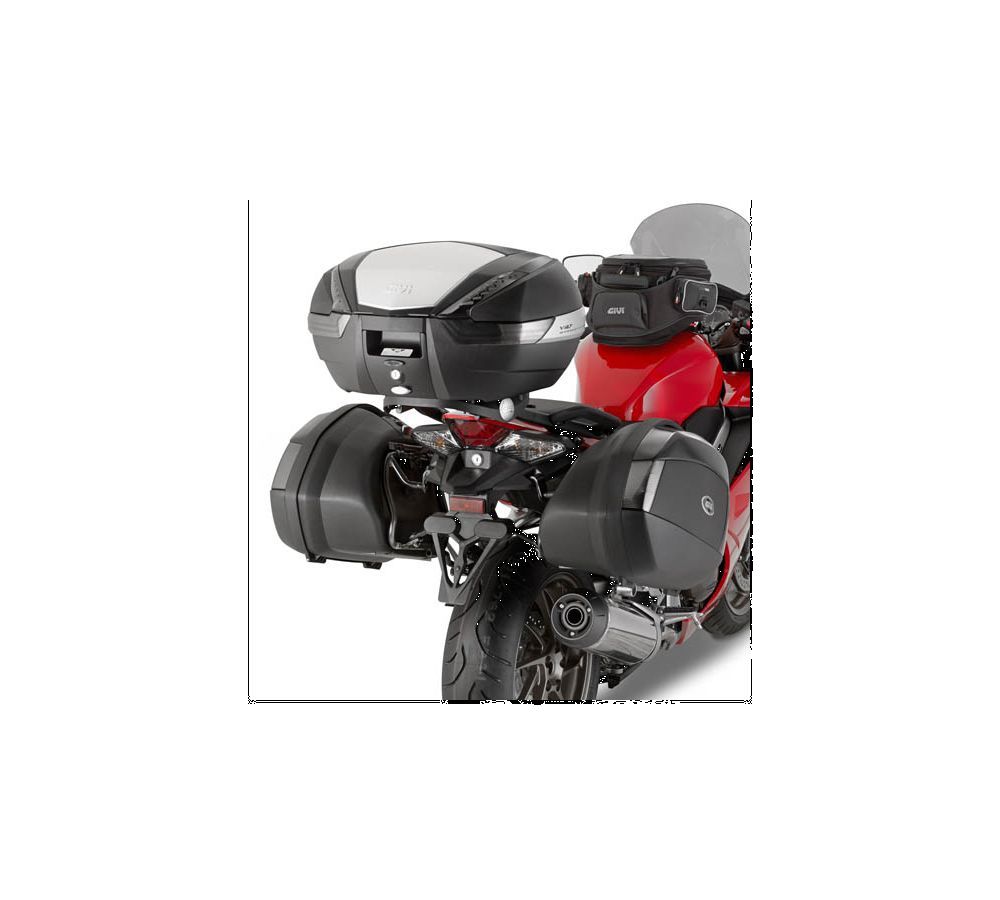 Top case rear rack Givi Monokey/Monolock for Honda VFR 800 F