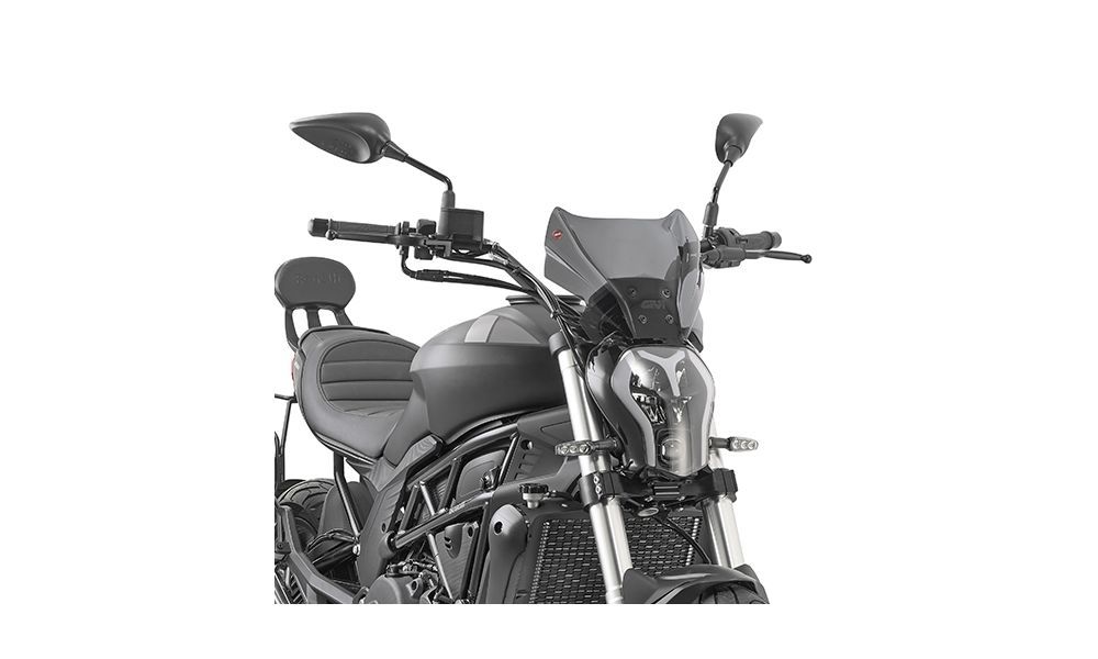 Givi windschild, getönt 22 x 31 cm (H x W) für Benelli > 502 c (19 > 21), Honda CB 650 R (19 > 20), Honda CB 650 R (21), Honda CB 1000 R (18 > 20), Keeway RKF 125 (18 > 21), Yamaha MT-07 (21), Yamaha MT-09. MT-09 SP (21)