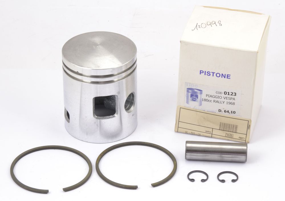 Piaggio pistone completo 3 mag.diam.64,1 Piaggio