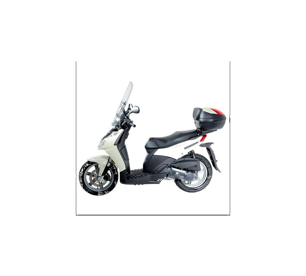 Givi Parabrisas transparente para Aprilia 125/200/250 Sportcity, Honda Zoomer 50, Dylan 125/150