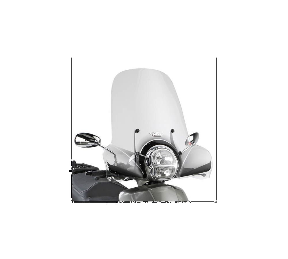 Givi Windschild transparent 50 x 72 cm für Scarabeo 250/300/400/500