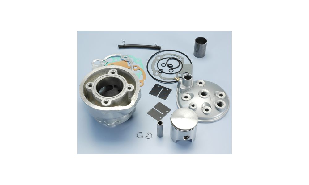 Polini Aluminium Zylinder kit 76 cc. Für Aprilia AF1 50 AM6, Beta RR 50 AM6, Fa