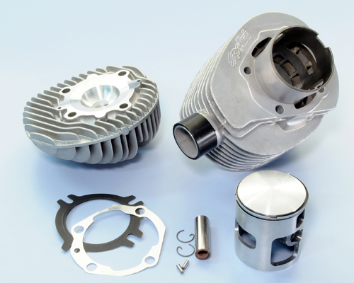 Polini Aluminium Zylinder kit 221 cc. Für Vespa 200 PE, PX 200