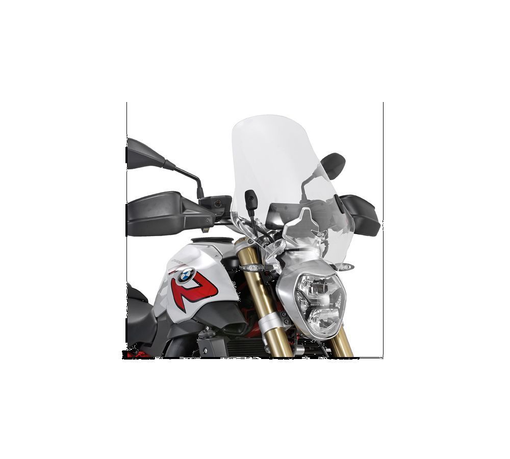 Givi Windschild transparent Größe A/D: 49,5 x 46 cm (H x B) für BMW R 1200 R 2015