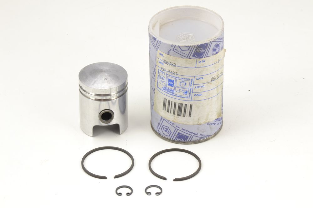 KIT PISTONE SECONDA MAGGIORAZIONE VESPA 50/N/L/R/S/SPECIAL/SR/SS/PK50 ORIGINALE PIAGGIO