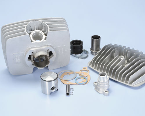 POLINI ALUMINIUM CYLINDER KIT 75,24 CC. ZUNDAPP 50 STROKE 41,6 6000 SERIES